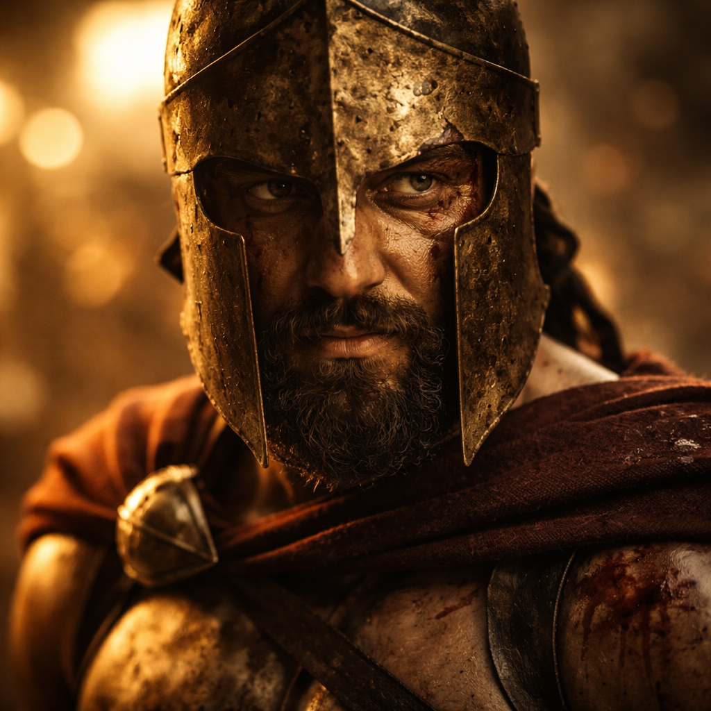 King Leonidas fell at Thermopylae leading roughly 300 Spartans and a small Greek rearguard against the massive Persian army of Xerxes I. His three-day stand bought critical time for the Greek fleet to regroup, and his sacrifice became the Western world's enduring symbol of courage against overwhelming odds.