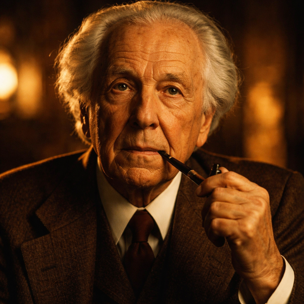 Frank Lloyd Wright designed Fallingwater in 1935 while the client, Edgar Kaufmann Sr., was standing at a drafting table watching. Wright had been procrastinating for months. He produced the sketches in two hours, explaining the design out loud as he drew. The house cantilevers over a waterfall in the Pennsylvania woods and has been leaking ever since. Structural engineers spent years trying to prevent it from collapsing. Wright died in April 1959 at 91, still working, with 532 completed buildings to his name.
